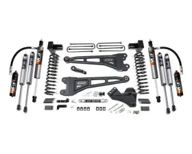 BDS Suspension 5 Inch Lift Kit with Radius Arm | 5 Inch Block No Overload | FOX 2.5 Performance Elite Series Shock Ford F250| F350 Super Duty 4WD Gas 2023-2025