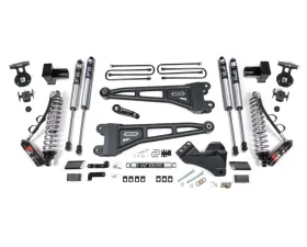 BDS Suspension 5 Inch Lift Kit with Radius Arm | FOX 2.5 Coil-Over Performance Elite | Block Kit No Factory Overload | FOX 2.5 Performance Elite Series Shock Ford F250 | F350 Super Duty 2023-2025