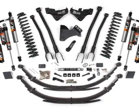 BDS Suspension 5 Inch Lift Kit with 4-Link | Leaf Springs | FOX 2.5 Performance Elite Series Shock Ford F250 | F350 Super Duty 4WD Diesel 2023-2026