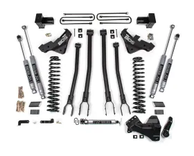 BDS Suspension 5 Inch Lift Kit with 4-Link | NX2 Nitro Series Ford F350 Super Duty DRW 4WD Gas 2023-2026