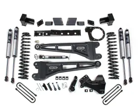 BDS Suspension 7 Inch Lift Kit with Radius Arm | Block Kit | FOX 2.0 Performance Series Shock Ford F250 | F350 Super Duty 4WD Diesel 2023-2026