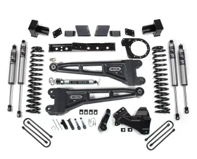 BDS Suspension 7 Inch Lift Kit with Radius Arm | Block Kit | FOX 2.5 Performance Series HTO Shock Ford F250 | F350 Super Duty 4WD Diesel 2023-2026