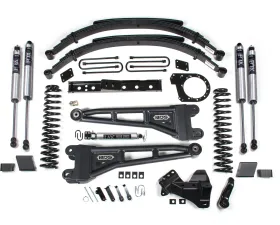 BDS Suspension 7 Inch Lift Kit with Radius Arm | Leaf Springs | FOX 2.0 Performance Series Shock Ford F250 | F350 Super Duty 4WD Diesel 2023-2026