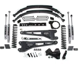 BDS Suspension 7 Inch Lift Kit with Radius Arm | Leaf Springs | NX2 Nitro Series Shock Ford F250 | F350 Super Duty 4WD Diesel 2023-2026