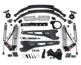 BDS Suspension 7 Inch Lift Kit with Radius Arm | FOX 2.5 Coil-Over Conversion | Leaf Springs | FOX 2.5 Performance Series HTO Shock Ford F250 | F350 Super Duty 4WD Diesel 2023-2026