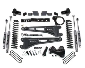 BDS Suspension 7 Inch Lift Kit with Radius Arm | NX2 Nitro Series Shock Ford F250 | F350 Super Duty 4WD Diesel 2023-2026