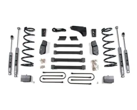 BDS Suspension 6 Inch Lift Kit | 4 Inch Block Kit | 3-1/2 Inch Axle | NX2 Nitro Series Shock Dodge Ram 1500 Mega Cab 4WD 2006-2007