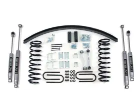 BDS Suspension 3 Inch Lift Kit | Block Kit And Add-A-Leaf | Dana 35 Rear Axle | NX2 Nitro Series Shock Jeep Cherokee XJ 1984-2001
