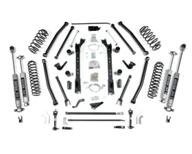 BDS Suspension 6.5 Inch Long Arm Lift Kit | NX2 Nitro Series Shock Jeep Wrangler 1997-2006