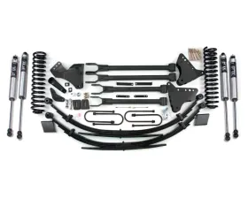 BDS Suspension 8 Inch Lift Kit with 4-Link | FOX 2.0 Performance Series Shock Ford F250 | F350 Super Duty 4WD Diesel 2008-2010