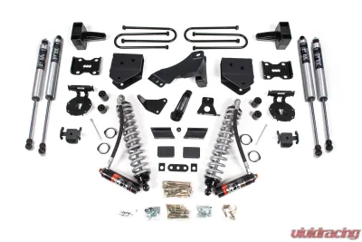 BDS Suspension 4 Inch Lift Kit | FOX 2.5 Performance Elite Coil-Over Conversion | Block Kit Ford F250 | F350 Super Duty 4WD Diesel 2011-2016 - BDS588FPE