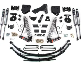 BDS Suspension 4 Inch Lift Kit | FOX 2.5 Performance Elite Coil-Over Conversion | Leaf Springs Ford F250 | F350 Super Duty 4WD Diesel 2011-2016