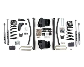 BDS Suspension 8 Inch Lift Kit | Long Arm | Block Kit | 3-1/2 Inch Axle | Automatic Transmission | NX2 Nitro Series Shock Dodge Ram 2500 | 3500 4WD Diesel 2008