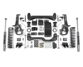 BDS Suspension 6 Inch Lift Kit | 3 Inch Coil Springs | NX2 Nitro Series Shock Dodge Ram 1500 4WD 2012