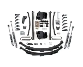 BDS Suspension 6 Inch Lift Kit | Long Arm | Leaf Springs | 4 Inch Axle | NX2 Nitro Series Shock Dodge Ram 2500 4WD Diesel 2009-2013
