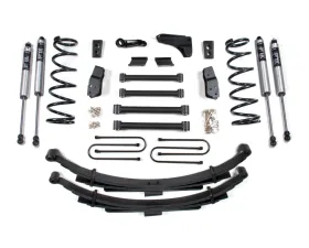BDS Suspension 6 Inch Lift Kit | Leaf Springs | 3-1/2 Inch Axle | FOX 2.0 Performance Series Shock Dodge Ram 2500 | 3500 4WD Gas 2008