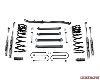 BDS Suspension 3 Inch Lift Kit | 4 Inch Rear Axle | NX2 Nitro Series Shock Dodge Ram 2500 | 3500 4WD Diesel 2003-2013 - BDS690H