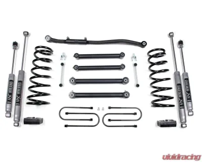 BDS Suspension 3 Inch Lift Kit | 4 Inch Rear Axle | NX2 Nitro Series Shock Dodge Ram 2500 | 3500 4WD Gas 2003-2013 - BDS692H