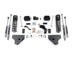 BDS Suspension 4 Inch Lift Kit | Coil Spacers | NX2 Nitro Series Shock Ram 2500 4WD Diesel 2014-2018