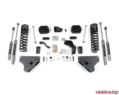 BDS Suspension 4 Inch Lift Kit | Coil Spacers | NX2 Nitro Series Shock Ram 2500 4WD Diesel 2014-2018 - BDS698H