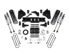 BDS Suspension 6 Inch Lift Kit | 5 Inch Block Kit | 6 Bolt | FOX 2.0 Performance Series Shock Ram 3500 4WD Diesel 2013-2018