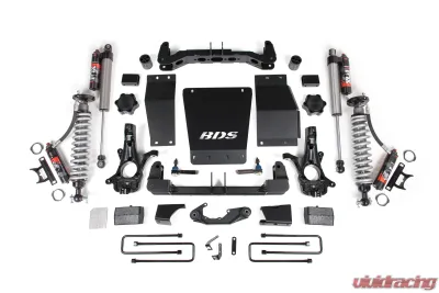 BDS Suspension 4 Inch Lift Kit | FOX 2.5 Performance Elite Coil-Over | Block Kit | Cast Steel Control Arm | FOX 2.5 Performance Elite Shock Chevrolet Silverado?| GMC Sierra 1500 2014-2018 - BDS712PES