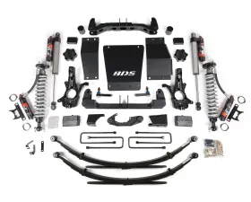 BDS Suspension 4 Inch Lift Kit | FOX 2.5 Performance Elite Coil-Over | Leaf Springs | Stamped Steel | FOX 2.5 Performance Elite Shock Chevrolet Silverado?| GMC Sierra 1500 2014-2018