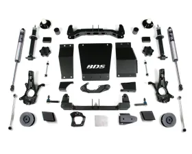 BDS Suspension 4 Inch Lift Kit | Cast Steel | FOX 2.0 Performance Series Shock Chevrolet Suburban | Tahoe | Yukon/XL 2015-2019