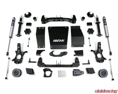 BDS Suspension 4 Inch Lift Kit | Cast Steel | FOX 2.0 Performance Series Shock Chevrolet Suburban | Tahoe | Yukon/XL 2015-2019 - BDS733FS