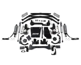 BDS Suspension 6.5 Inch Lift Kit | FOX 2.5 Coil-Over Conversion | Leaf Springs Chevrolet Silverado | GMC Sierra 2500HD/3500HD Diesel 2001-2010