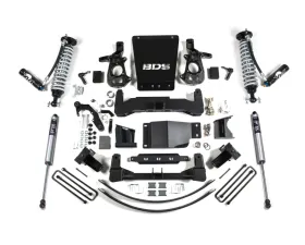 BDS Suspension 8 Inch Lift Kit | FOX 2.5 Coil-Over DSC | Aluminum And Stamped Steel Factory Control Arm Chevrolet Silverado | GMC Sierra 1500 4WD 2014-2018