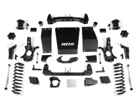 BDS Suspension 6 Inch Lift Kit | Aluminum And Stamped Steel | Magneride Equipped Chevrolet Suburban | Tahoe | Yukon/XL 4WD 2015-2019