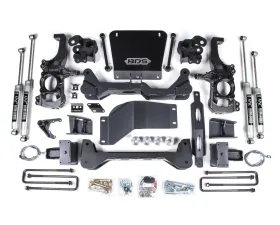 BDS Suspension 6.5 Inch Lift Kit | 5 Inch Block Kit with Overload | NX2 Nitro Series Shock Chevrolet Silverado | GMC Sierra 2500HD/3500HD 4WD 2020-2025