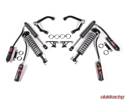 BDS Suspension 2 Inch Leveling Kit | FOX 2.5 Coil-Over Cast Steel | FOX 2.5 Piggyback DSC Rear Shock Chevrolet Silverado | GMC Sierra 1500 4WD 2007-2018 - BDS757FDSC