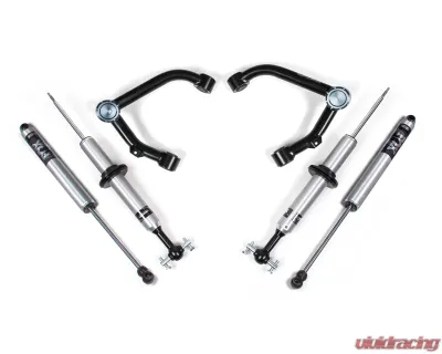 BDS Suspension 2 Inch Leveling Kit | FOX 2.0 Snap Ring Strut | Aluminum And Stamped Steel Chevrolet Silverado | GMC Sierra 1500 4WD 2014-2018 - BDS758FSR