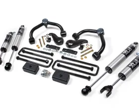 BDS Suspension 3 Inch Lift Kit | FOX 2.5 Performance Series with HTO | 2 Inch Block Kit No Overload Chevrolet Silverado?| GMC Sierra 2500 HD | 3500 HD 2020-2026