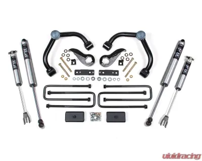 BDS Suspension 3 Inch Lift Kit 2 Inch Block Kit No Overload Chevrolet Silverado | GMC Sierra 2500HD/3500HD 2020-2025 - BDS760FS