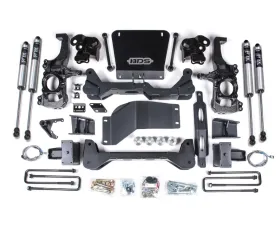 BDS Suspension 5 Inch Lift Kit | 5 Inch Block Kit No Overload | FOX 2.0 Performance Series Shock Chevrolet Silverado | GMC Sierra 2500HD/3500HD 4WD 2020-2025