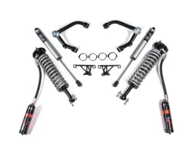 BDS Suspension 2 Inch Leveling Kit | FOX 2.5 Coil-Over Cast Steel | FOX 2.0 Performance Series Rear Shock Chevrolet Silverado | GMC Sierra 1500 4WD 2007-2018