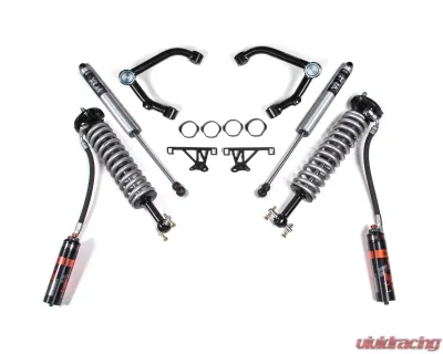 BDS Suspension 2 Inch Leveling Kit | FOX 2.5 Coil-Over Cast Steel | FOX 2.0 Performance Series Rear Shock Chevrolet Silverado | GMC Sierra 1500 4WD 2007-2018 - BDS768FDSC