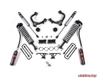 BDS Suspension 1.5 Inch Lift Kit | FOX 2.5 Performance Elite Coil-Over | FOX 2.0 Performance Series Rear Shock Chevrolet Silverado 1500 Trail Boss | GMC Sierra 1500 AT4 2019-2024 - BDS773FDSC
