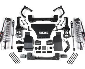 BDS Suspension 6 Inch Lift Kit | FOX 2.5 Performance Elite Coil-Over | FOX 2.5 Performance Elite Rear Shock Chevrolet Silverado?| GMC Sierra 1500 4WD Gas 2019-2026