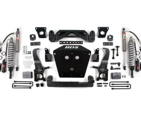 BDS Suspension 7 Inch Lift Kit | FOX 2.5 Performance Elite Coil-Over | FOX 2.5 Performance Elite Series Rear Shock Toyota Tundra 2016-2021
