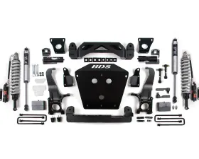 BDS Suspension 7 Inch Lift Kit | FOX 2.5 Performance Elite Coil-Over | FOX 2.0 Performance Series Rear Shock Toyota Tundra 2016-2021