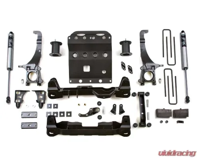 BDS Suspension 4 Inch Lift Kit FOX 2.0 Performance Series Rear Shock Toyota Tacoma 4WD 2016-2023 - BDS822FS