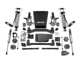 BDS Suspension 4 Inch Lift Kit FOX 2.5 Coil-Over with DSC Adjuster 3 Inch Coil Spacer Chevrolet Avalanche | Suburban | Tahoe | GMC Yukon/XL 2007-2014