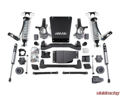BDS Suspension 4 Inch Lift Kit FOX 2.5 Coil-Over with DSC Adjuster 3 Inch Coil Spacer Chevrolet Avalanche | Suburban | Tahoe | GMC Yukon/XL 2007-2014 - BDS900FDSC