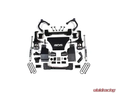 BDS Suspension 2025 Chevy/GMC 1500 4wd 4" Suspension Lift Kit, V8 Gas, 3" Rear, Block - Spacer  Front and Rear - BDS1851H