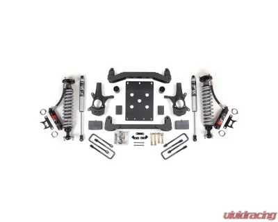 BDS Suspension 2007-2013 GM 1500 2wd 4" Suspension Lift Kit, 3.5" Rear, Leaf Spring - 2.5 PES C Front and Rear - BDS187PSS