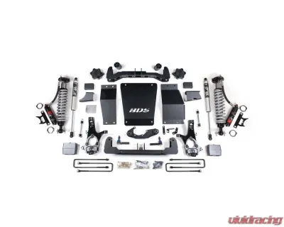 BDS Suspension 2014-2018 GM 1500 4wd 6" Suspension Lift Kit, Alum/Stamped, 3.5" Rear, Leaf Spri Front and Rear - BDS718PSS